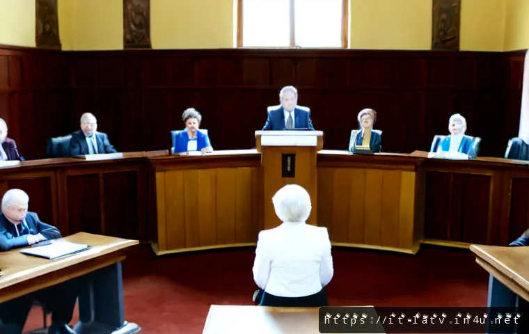 라트비아 정치 이슈 - Photorealistic editorial scene inside a bright Latvian parliamentary chamber in Riga, diverse lawmak...